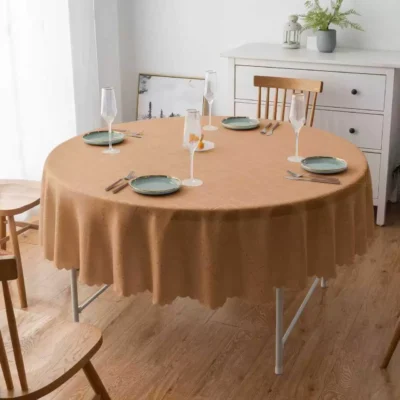 Mantel Antimanchas Redondo 1.80